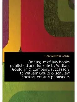 Catalogue of law books published and