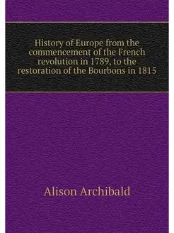 History of Europe from the commenceme