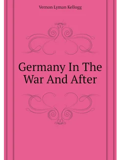 Germany In The War And After