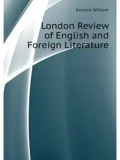 London Review of English and Foreign