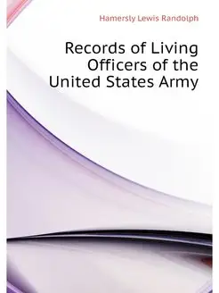 Records of Living Officers of the Uni