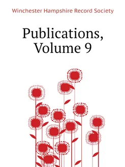 Publications, Volume 9