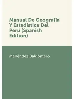 Manual De Geografia Y Estadistica Del