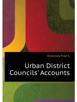 Urban District Councils' Accounts