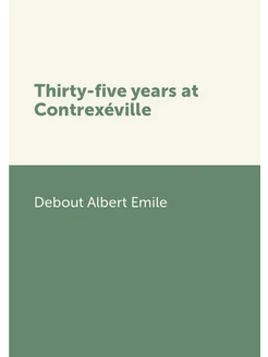 Thirty-five years at Contrexéville