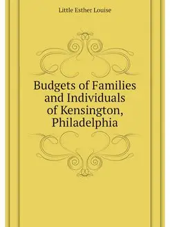 Budgets of Families and Individuals o