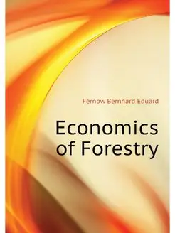 Economics of Forestry