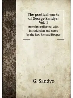 The poetical works of George Sandys