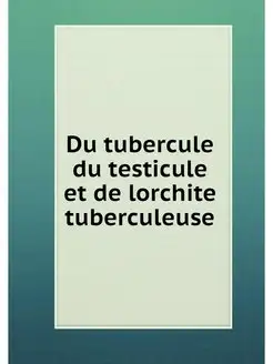 Du tubercule du testicule et de lorch