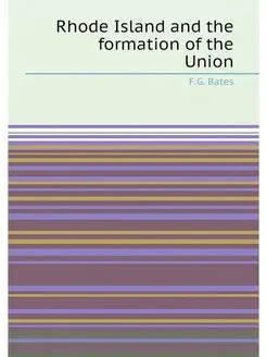 Rhode Island and the formation of the Union