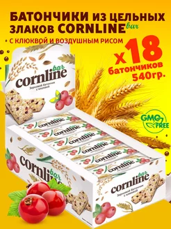 Злаковый батончик мюсли CORNLINE с клюквой 540г