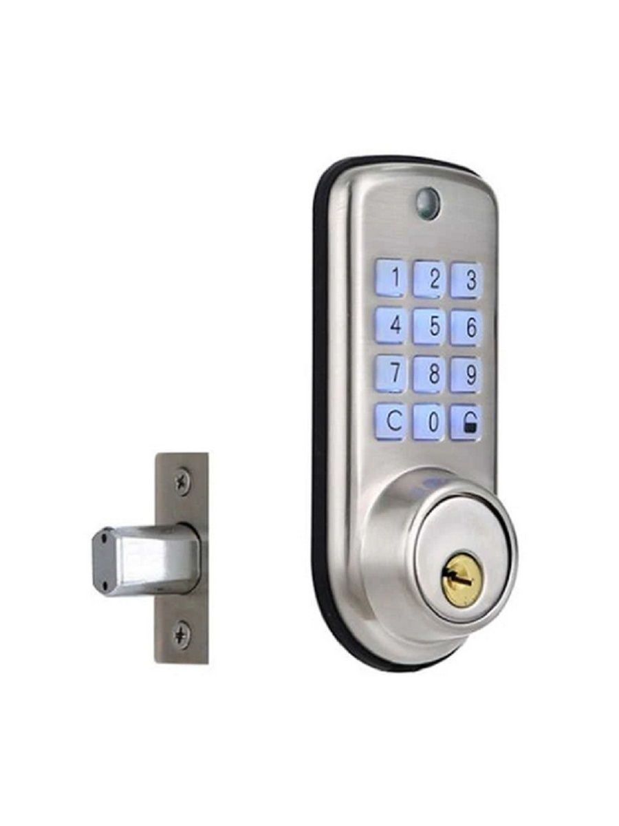 Цифровой электронный дверной замок Safeburg Smart-1320с с электронным кодовым