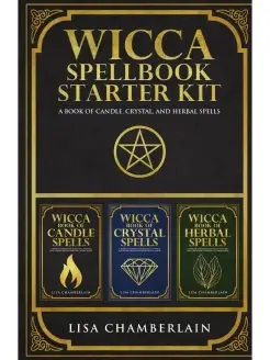 Wicca Spellbook Starter Kit. A Book of Candle, Crystal, and…