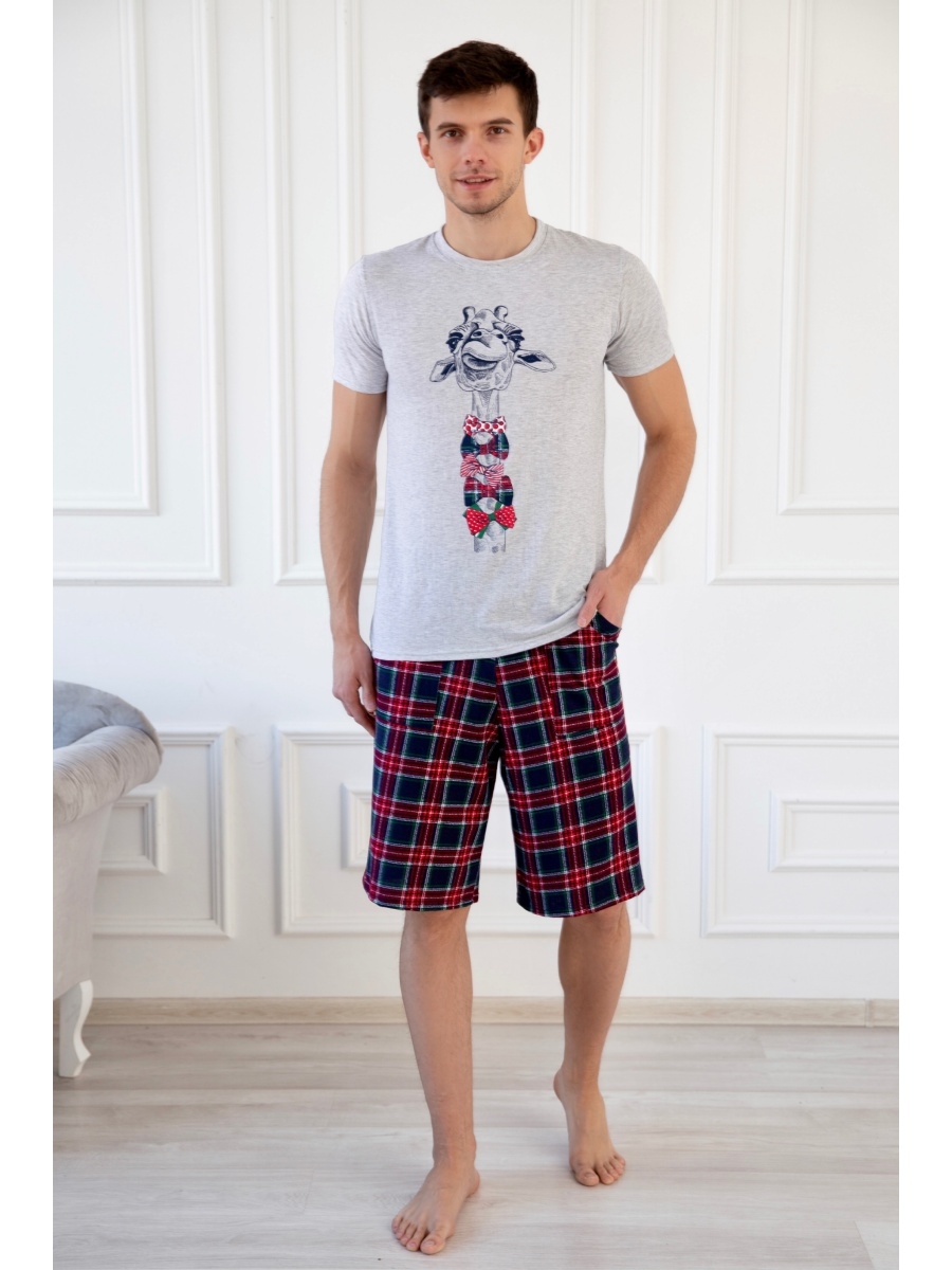 Мужская пижама с шортами