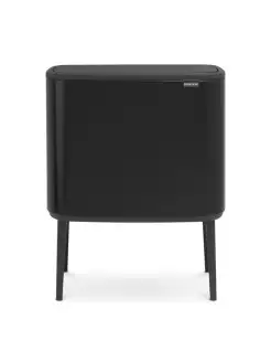 Бак мусорный Bo Touch Bin черный матовый 3х11л 316067