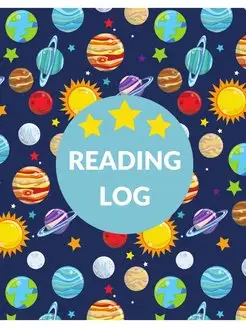 Book Log For Kids. Reading Notebook