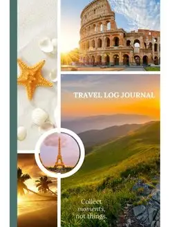 Travel Log Book. Trip Planner And Tra