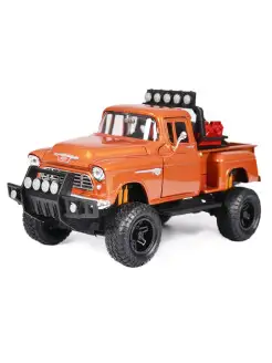 Игрушка детская машинка металлическая Chevy 5100 Stepside 55