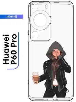 Силиконовый чехол на Huawei P60 pro