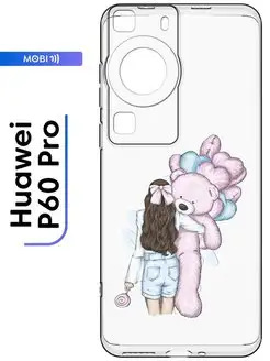 Силиконовый чехол для Huawei P60 pro