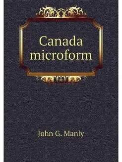 Canada microform