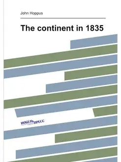 The continent in 1835