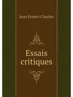 Essais critiques