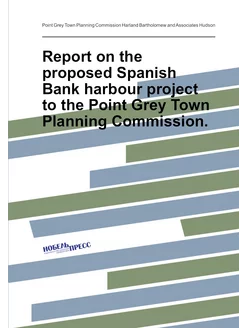 Report on the proposed Spanish Bank harbour project