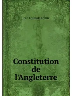 Constitution de l'Angleterre