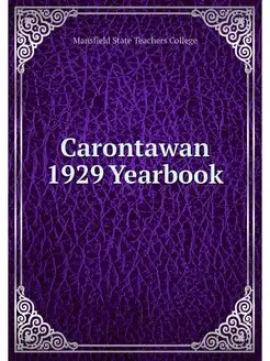 Carontawan 1929 Yearbook