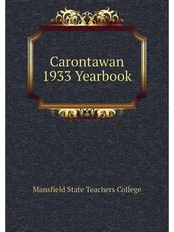 Carontawan 1933 Yearbook