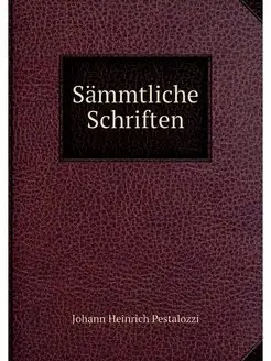 Sammtliche Schriften