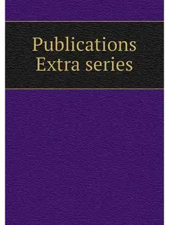 Publications Extra series