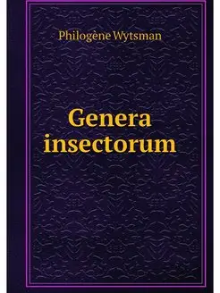 Genera insectorum