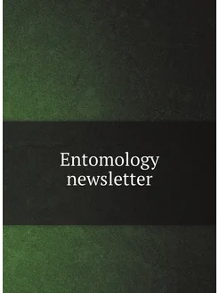 Entomology newsletter