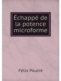 Échappé de la potence microforme