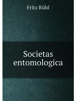 Societas entomologica