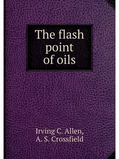 The flash point of oils