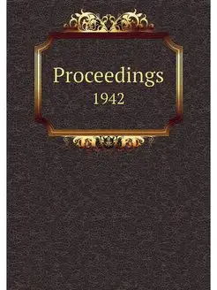 Proceedings. 1942