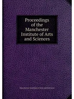 Proceedings of the Manchester Institu