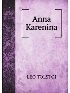 Anna Karenina. Анна Каренина на англ