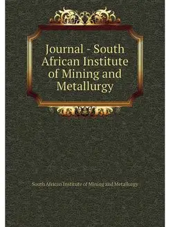 Journal - South African Institute of