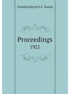 Proceedings. 1921