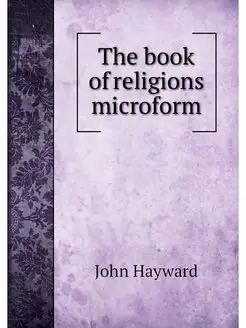 The book of religions microform