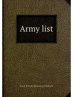 Army list