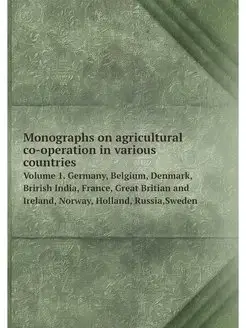 Monographs on agricultural co-operati