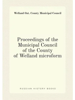 Proceedings of the Municipal Council of the County o