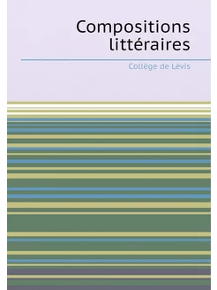 Compositions littéraires