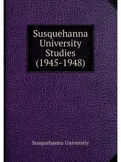 Susquehanna University Studies (1945-