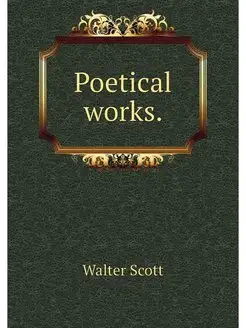 Poetical works